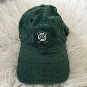 Dark Green Unisex vintage Hat